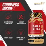 Buy MuscleXP Daily Vital (One Daily) Multi Vitamin - 60 Tablets - Purplle
