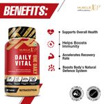 Buy MuscleXP Daily Vital (One Daily) Multi Vitamin - 60 Tablets - Purplle