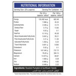 Buy NourishVitals Pumpkin and Sunflower Roasted Seeds, 200g - 100% Natural & Premium Quality, No Added Preservatives, Rich Source of Protein, 2-in-1 Delight - Purplle