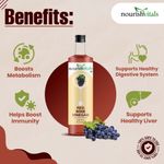 Buy NourishVitals Red Wine Vinegar, 500ml - Raw, Unfiltered & Undiluted - Purplle