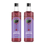 Buy NourishVitals Jamun Vinegar 500ml x 2 Bottles - Raw, Unfiltered & Undiluted - Purplle