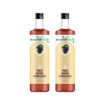 Buy NourishVitals Red Wine Vinegar, 500ml x 2 Bottles - Raw, Unfiltered & Undiluted - Purplle