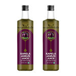 Buy NourishVitals Karela Jamun Juice, 500ml x 2 Bottles - No Added Sugar - Purplle