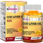 Buy St.Botanica COD Liver Oil 525 - 90 Softgels - Purplle