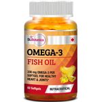 Buy St.Botanica Fish Oil 1000mg - 300mg Omega 3 - 60 Softgels - Purplle