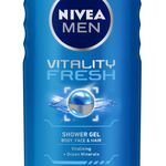 Buy NIVEA MEN Shower Gel, Vitality Fresh Body Wash, Men, 250ml - Purplle
