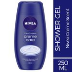 Buy Nivea Shower Gel, Creme Care Body Wash, Women (250 ml) - Purplle