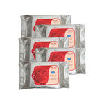 Buy Ginni Clea Cleansing & Make Up Remover Wipes (Rose) (Pack Of 5) (30 Wet Wipes Per Pack) - Purplle
