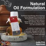 Buy Soulflower Aroma Massage Oil Rose Geranium (90 ml) - Purplle