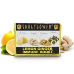 Buy Soulflower Soap Lemon Ginger Immune Boost (150 g) - Purplle