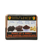 Buy Soulflower Soap Wake Up and Smell The Coffee Chocolate (150 g) - Purplle