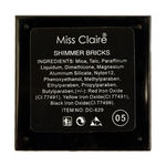 Buy Miss Claire Shimmer Brick 05 - Purplle