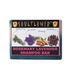 Buy Soulflower Soap Rosemary Lavender Shampoo Bar (150 g) - Purplle