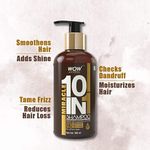 Buy WOW Skin Science Miracle 10-In-1 Shampoo (300 ml) - Purplle