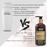 Buy WOW Skin Science Hair Strengthening Shampoo (300 ml) - Purplle