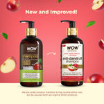 Buy WOW Skin Science Apple Cider Vinegar Shampoo For Both Men & Women - Anti Dandruff, Mild Shampoo For Daily Use, Balances PH Level - No sulphate & Parabens, 300 ml - Purplle