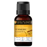 Buy Soulflower Turmeric Essential Oil, For All & Sensitive Skin & Hair Type, 100% Pure & Natural, Therapeutic Grade Aromatherapy, Spicy, 15ml - Purplle