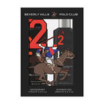Buy Beverly Hills Polo Club Gift Set Black 2 For Men Pack Of 2 Deodorant Shower Gel - Purplle