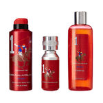 Buy Beverly Hills Polo Club Gift Set Red 1 For Men Pack Of 3 Edt Shower Gel Deodorant - Purplle