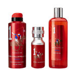 Buy Beverly Hills Polo Club Gift Set Red 1 For Men Pack Of 3 Edt Shower Gel Deodorant - Purplle