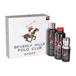 Buy Beverly Hills Polo Club Gift Set Black 2 For Men Pack Of 3 Edt Shower Gel Deodorant - Purplle