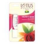 Buy Lotus Herbals Lip Therapy Tinted Lip Balm - Velvety Rose | SPF 15 | Moisturises, Heals & Protects Lips | 4g - Purplle