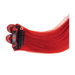 Buy BBLUNT Colour Quickies Clip-On Hair Extension Cherry Pop Red - Purplle