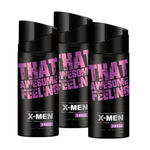 Buy X Men Amaze Body Deodorant Spray (Pack Of 3 X 150 ml) - Purplle