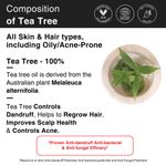 Buy Soulflower Tea Tree Essential Oil for Acne Control, Skin & Hair Nourishment, Scalp - 100% Pure, Natural & Undiluted Essential Oil, Ecocert Cosmos Organic Certified (15 ml) - Purplle
