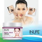 Buy Inlife Natural Night Gold Cream (50 g) - Purplle