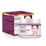 Buy Inlife Natural Night Gold Cream (50 g) - Purplle