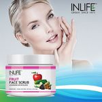 Buy Inlife Natural Fruit Face Scrub (100 g) - Purplle
