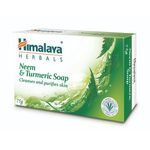 Buy Himalaya Neem & Turmeric Soap (75 g) - Purplle