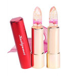 Buy Kailijumei Moisturize Translucent Surplus Bright Flower Jelly Lipstick Flame Red (3.8 g) - Purplle