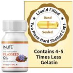 Buy INLIFE Flaxseed Oil - Extra Virgin Cold Pressed Oil, 60 Capsules - Purplle