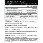 Buy INLIFE Fish Oil (Omega 3) 500 mg 60 Capsules 180/120 EPA DHA For Brain Health - Purplle