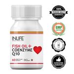 Buy INLIFE Fish Oil (Omega 3) with Coenzyme Q10, 60 Capsules For Cardio & Sexual Health - Purplle