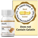 Buy INLIFE Fenugreek Seed Oil (60 Vegetarian Capsules) Sugar Balance and Womens Health - Purplle
