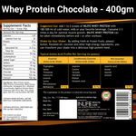 Buy INLIFE Whey Protein Powder blend of Isolate Hydrolysate Concentrate Bodybuilding Supplement - 400 g / 0.8 lb (Chocolate Flavour) - Purplle