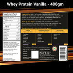 Buy Inlife Whey Protein Powder With Isolate Concentrate Hydrolysate & Digestive Enzymes - 400 Grams (Vanilla) - Purplle