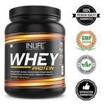 Buy Inlife Whey Protein Powder With Isolate Concentrate Hydrolysate & Digestive Enzymes - 400 Grams (Vanilla) - Purplle