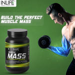 Buy INLIFE Muscle Mass Gainer Protein Powder with Whey Protein – 1 Kg (Chocolate) - Purplle
