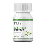 Buy INLIFE Green Tea Extract (With 70% Polyphenols) 500mg, 60 Vegetarian Capsules - Purplle