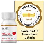 Buy INLFIE Krill Oil Phospholipid Omega 3 with Astaxanthin 500mg - 30 Capsules - Purplle