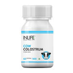Buy INLIFE Cow Colostrum Supplement, 500mg (60 Vegetarian Capsules) - Purplle