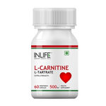 Buy INLIFE L-Carnitine L-Tartarate, 500mg (60 Vegetarian Capsules) - Purplle