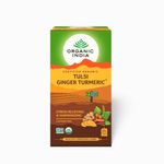 Buy Organic India Tulsi Ginger Turmeric 25 Tea Bags - Purplle