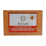 Buy Khadi Pure Orange Glycerine Soap 125 g - Purplle