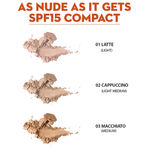 Buy SUGAR Cosmetics As Nude As It Gets SPF15 Compact - 01 Latte Light - Purplle