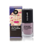 Buy SUGAR Cosmetics Tip Tac Toe Nail Lacquer - 017 Lilac Lustre (Pink Lilac) - Purplle